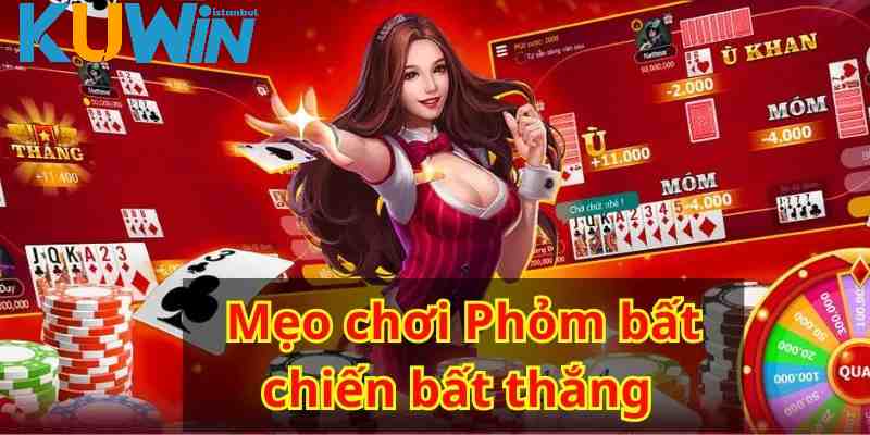 Hé lộ bí quyết ăn sạch tiền đối thủ trong cách chơi phỏm đỉnh cao 