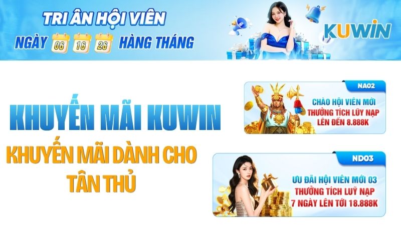 Khuyến mãi dành cho tân thủ